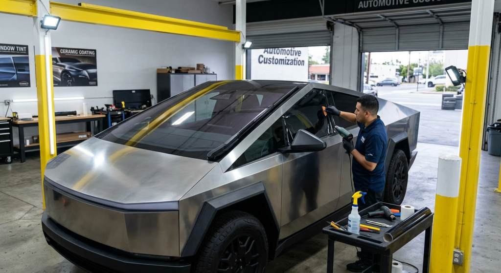 Flawless Cybertruck Upgrades: Tesla Window Tint In The Ie Montclair, Ca | S5Hbvugbskx 0Ok8Wht 5 Mjhmbdjg